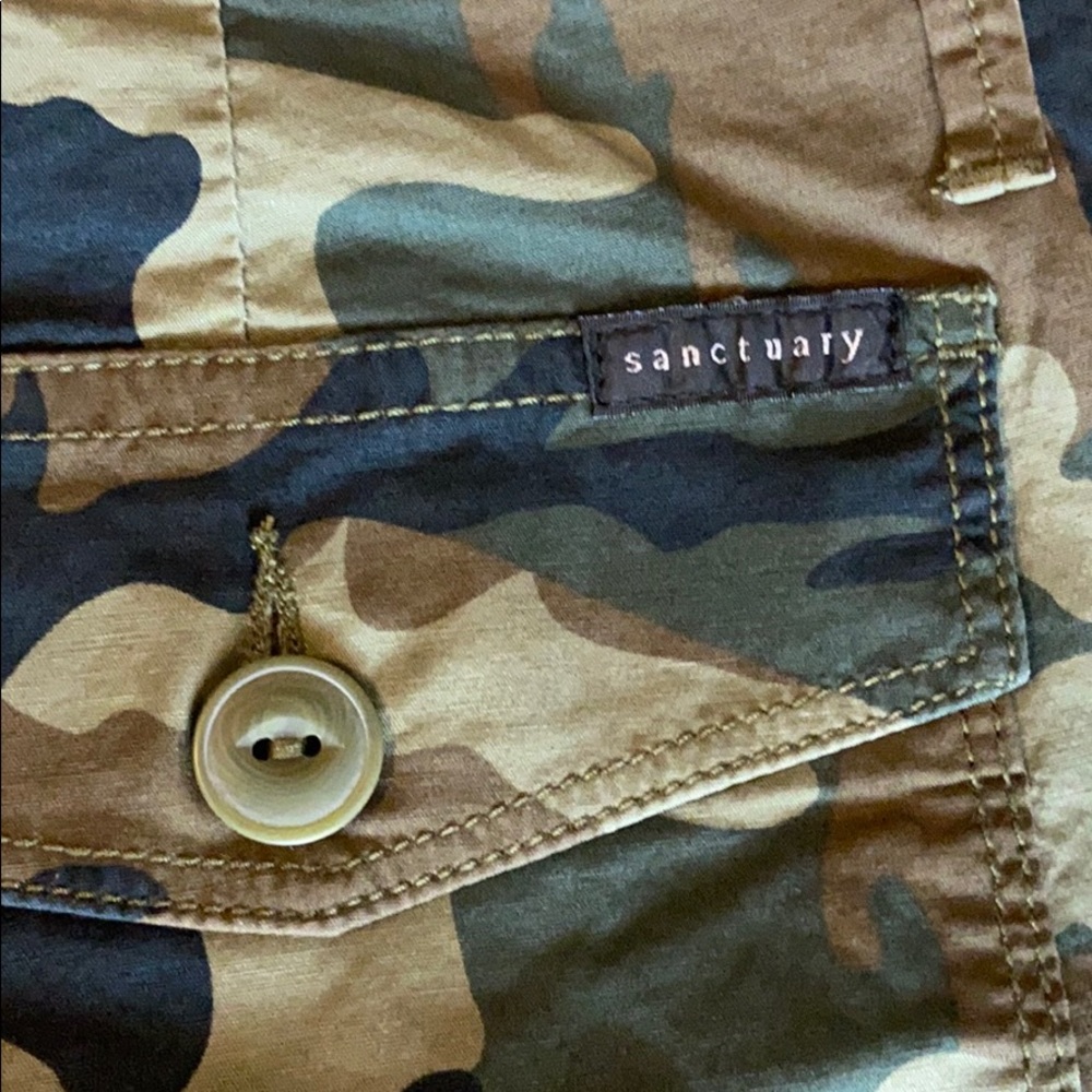 Sanctuary army shorts High rise Size 28 - Picture 3 of 4